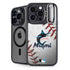 MLB Miami Marlins Game Ball iPhone 14 Pro Kickstand Case